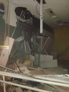 Banco do Brasil em Bom Jesus do Tocantis após explosão
