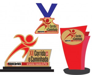 trofeu e medalhas