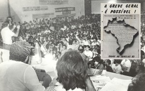 Convocação da greve de 21 de julho de 1983 e fundação da CUT em 28 de agosto. Novo sindicalismo contra a recessão e os generais