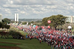 Brasília tomada pelas Diretas Já