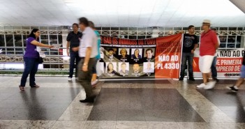 Votação do PL 4330 será retomada nesta quarta com novos protestos