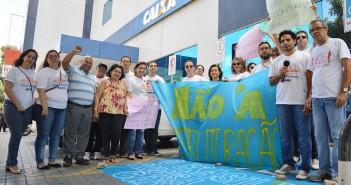 Segundo Dia Nacional de Luta contra Reestruturação na Caixa foi de solidariedade em Belém