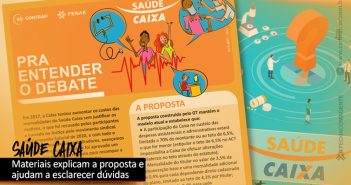 Materiais explicam proposta para o Saúde Caixa