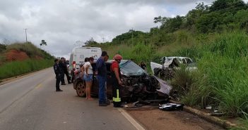 Tragédia em família: Sindicato se solidariza com ex-bancário que perdeu esposa em acidente na BR-010. Filhos encontram-se internados