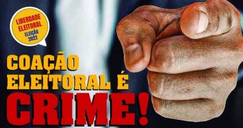 Assédio eleitoral é crime; folheto das centrais orienta trabalhador a denunciar