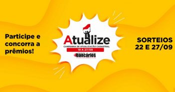 Campanha Atualize realizou o primeiro sorteio de prêmios