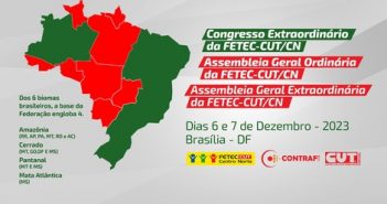 Federação Centro-Norte realiza assembleias e congresso extraordinário nos dias 6 e 7