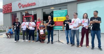 Quarta-feira de luta contra demissões, assédio e fechamento de agências do Itaú, Bradesco e Santander em todo o país