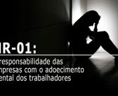 NR1: Prevenção de adoecimento mental passará a ser de responsabilidade de empresas
