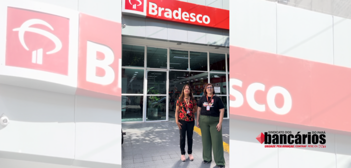Calor e insegurança: Bradesco da Nazaré funciona em condições precárias e Sindicato cobra soluções