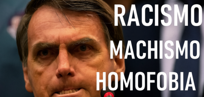 TOP 8 motivos para não esquecer que Bolsonaro é racista, machista e homofóbico