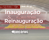 Vai ter jogo e festa! Sindicato inaugura espaço fitness e reinaugura ginásio na sexta-feira (12), às 19h