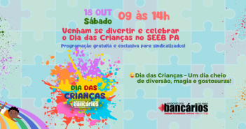 🎉 Dia das Crianças no Sindicato: um dia cheio de magia, diversão e gostosuras! 🌈✨