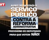 NA PRESSÃO: diga não a PEC que pretende desmontar os serviços públicos no país