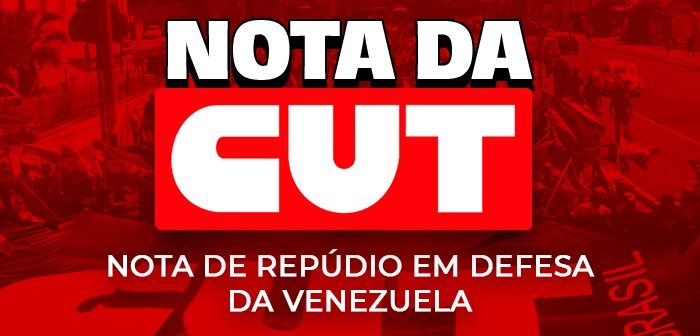 Nota de repúdio: em defesa da soberania da Venezuela e da paz na América Latina