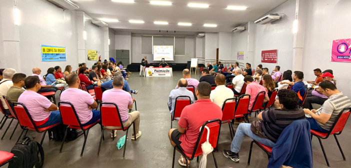 Primeiro curso de formação prepara dirigentes, delegados e delegadas sindicais em ano de Campanha Nacional