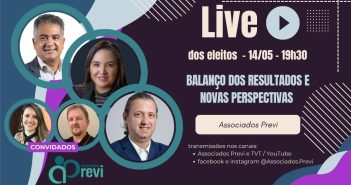 Dirigentes eleitos da Previ fazem live para balanço dos planos e perspectivas futuras nesta quinta (14)