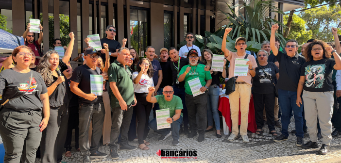 Dia Nacional de Luta no Banco da Amazônia denuncia PCS imposto e orienta a não adesão