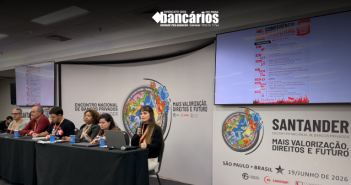 Santander reuniu trabalhadores de todo o país para definir prioridades da Campanha Nacional 2026
