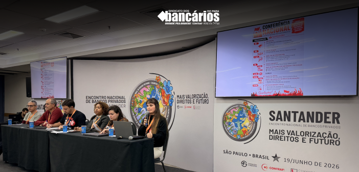 Santander reuniu trabalhadores de todo o país para definir prioridades da Campanha Nacional 2026