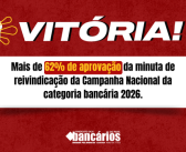 Vitória da Unidade: Categoria aprova por ampla maioria as minutas de reivindicações e dá a largada para a Campanha Salarial