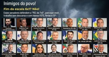 PEC da 7×0: quem são os senadores que querem aumentar a jornada e reduzir direitos