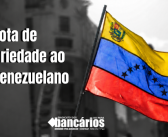 Nota de solidariedade ao povo venezuelano
