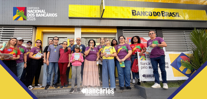 CN2026: Dia Nacional de Luta contra a sobrecarga e em defesa dos bancos públicos e do funcionalismo