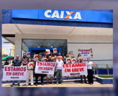 CN2026: No 13º dia de greve, bancários e bancárias da Caixa mantêm piquetes em todo o Pará e cobram avanços concretos