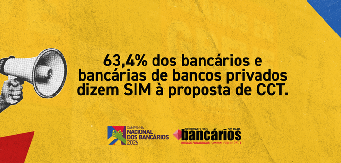 Bancários e bancárias de bancos privados do Pará aprovam proposta de Convenção Coletiva